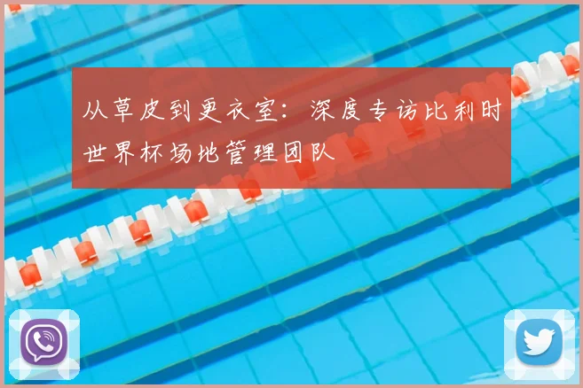 从草皮到更衣室：深度专访比利时世界杯场地管理团队